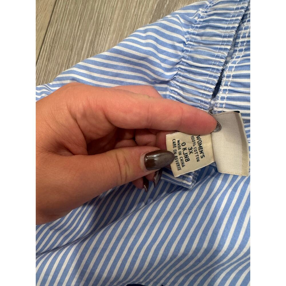 LL bean Womens Whale Boxer shorts 3XL 100% cotton - Picture 3 of 6